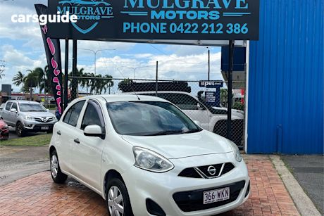 White 2016 Nissan Micra Hatchback St