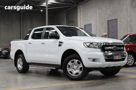 White 2017 Ford Ranger Dual Cab Utility Xlt 3.2 (4X4)