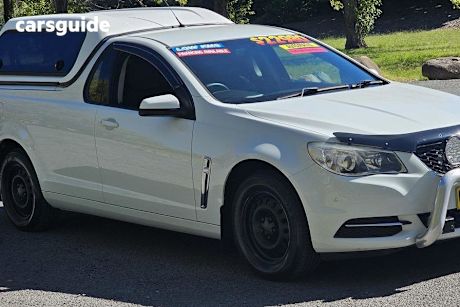 White 2016 Holden UTE Utility