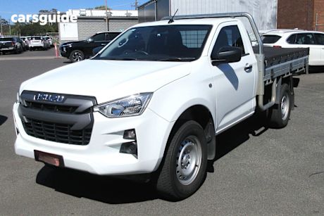 White 2022 Isuzu D-MAX Ute Tray SX HIGH RIDE R