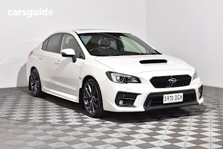 White 2017 Subaru WRX Sedan PREMIUM 4WD