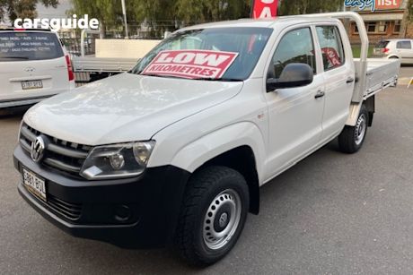 White 2012 Volkswagen Amarok Dual Cab Chassis Tdi340 (4X2)
