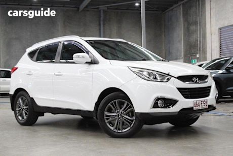 White 2015 Hyundai IX35 Wagon Se (Fwd)