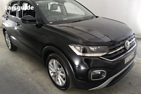 Black 2020 Volkswagen T-Cross Wagon 85Tsi Style