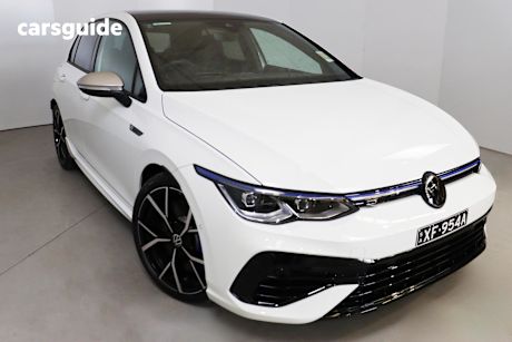 White 2024 Volkswagen Golf Hatchback R 4Motion
