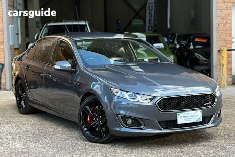 Grey 2015 Ford Falcon Sedan XR8 FG X
