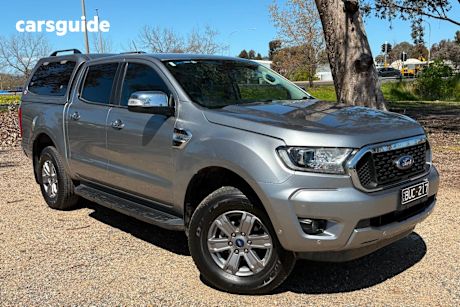 Silver 2021 Ford Ranger Ute Tray XLT 4X4