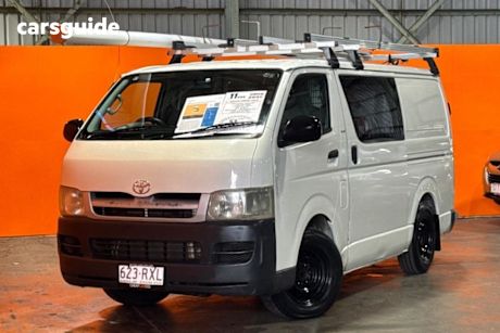 White 2006 Toyota HiAce Van Lwb