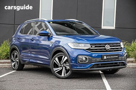 Blue 2020 Volkswagen T-Cross Wagon 85Tsi Style