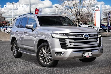 Silver 2023 Toyota Landcruiser SUV SAHARA ZX 4X4