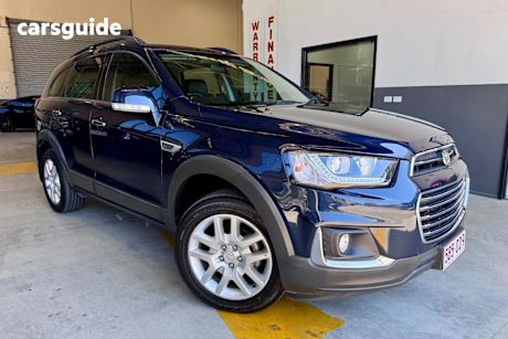 Blue 2016 Holden Captiva Wagon Active 7 Seater