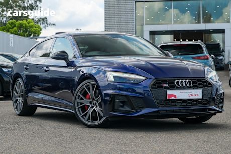 Blue 2022 Audi S5 Hatch 4WD