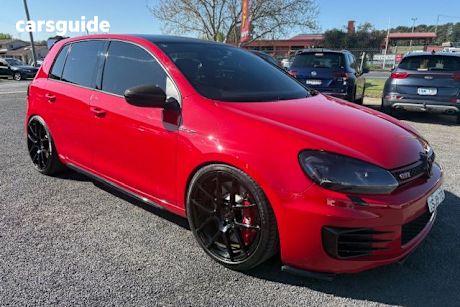 Red 2011 Volkswagen Golf Hatchback Gti