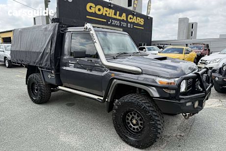 Grey 2017 Toyota Landcruiser Ute Tray GXL 4X4