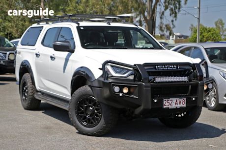White 2021 Isuzu D-MAX Ute Tray X-TERRAIN 4X4