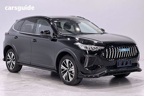 Black 2025 GWM Haval Jolion SUV ULTRA HYBRID F