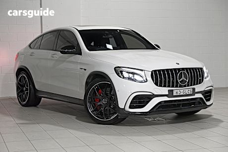White 2018 Mercedes-Benz GLC-Class SUV GLC63 AMG S 4WD