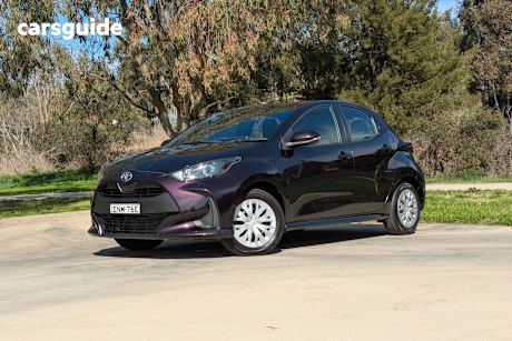 Red 2021 Toyota Yaris Hatch ASCENT SPORT F