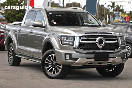Silver 2025 GWM Cannon Alpha Ute Tray ULTRA 4WD