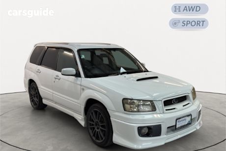 White 2003 Subaru Forester SUV CROSS SPORTS AWD