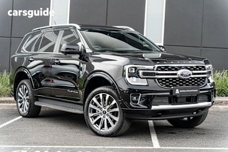 Black 2023 Ford Everest Wagon Platinum (4X4)