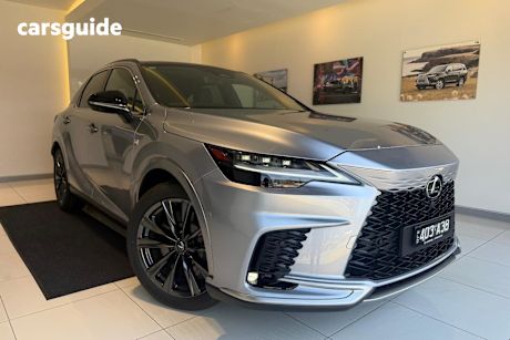 Grey 2024 Lexus RX SUV RX350 F SPORT 4X4