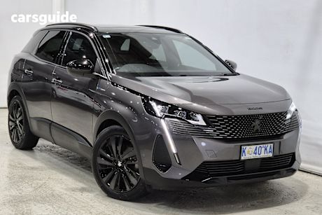 Grey 2022 Peugeot 3008 SUV GT SPORT PLUG-IN HYBRID AWD 4WD
