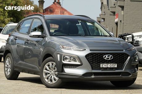 Silver 2019 Hyundai Kona Wagon Go (Fwd)
