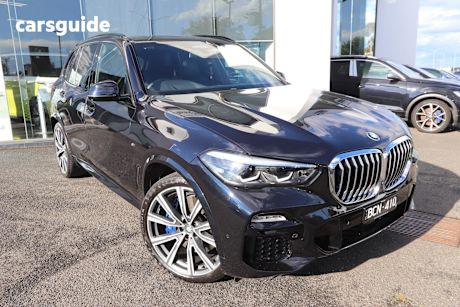Black 2019 BMW X5 SUV XDRIVE30D M SPORT 4X4