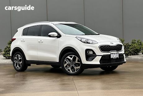 White 2020 Kia Sportage SUV SX 4X4