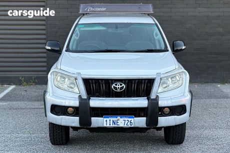 White 2013 Toyota Landcruiser SUV PRADO GXL (4X4) KDJ150R 11 UPGRADE
