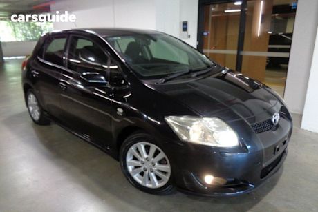 Black 2007 Toyota Corolla Hatchback Levin Zr