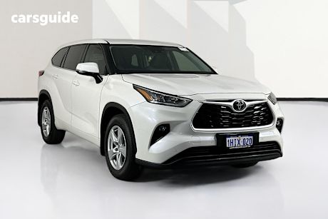 White 2021 Toyota Kluger Wagon Gx 2Wd