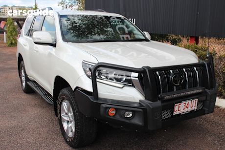 White 2020 Toyota Landcruiser Prado Wagon Gxl (4X4)