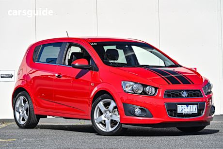 Red 2015 Holden Barina Hatch CDX F