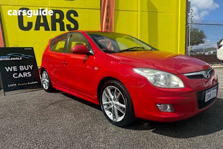 Red 2010 Hyundai I30 Hatch SR F