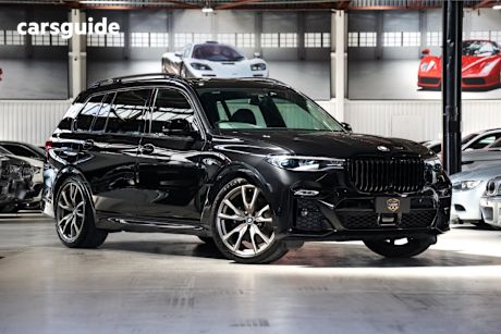 Black 2021 BMW X7 SUV M50I 4X4