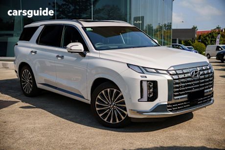 White 2025 Hyundai Palisade Wagon Calligraphy (8 Seat)