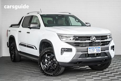 White 2025 Volkswagen Amarok Dual Cab Utility Panamericana Tdi600 4Motion