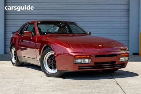 Red 1986 Porsche 944 Coupe TURBO R