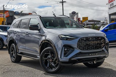Grey 2025 Isuzu MU-X SUV