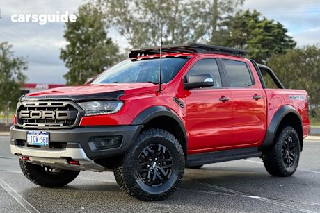 Red 2019 Ford Ranger Double Cab Pick Up Raptor 2.0 (4X4)