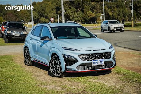 Blue 2022 Hyundai Kona Wagon N