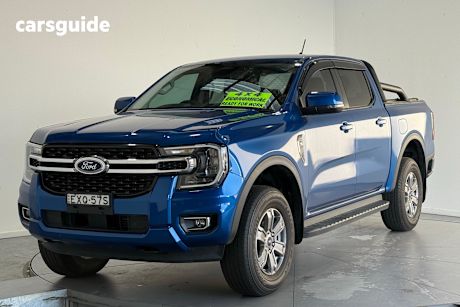 Blue 2023 Ford Ranger Double Cab Pick Up Xlt 2.0 (4X4)