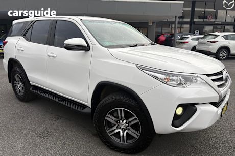 White 2018 Toyota Fortuner SUV GX 4X4