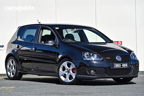 Black 2008 Volkswagen Golf Hatch GTI F