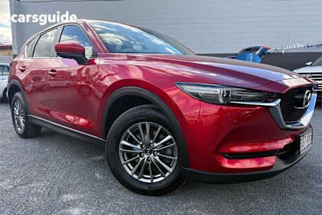 Red 2017 Mazda CX-5 Wagon Touring (4X4)