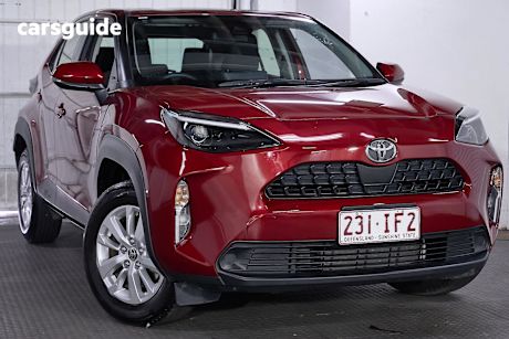 Red 2023 Toyota Yaris Cross SUV GX F