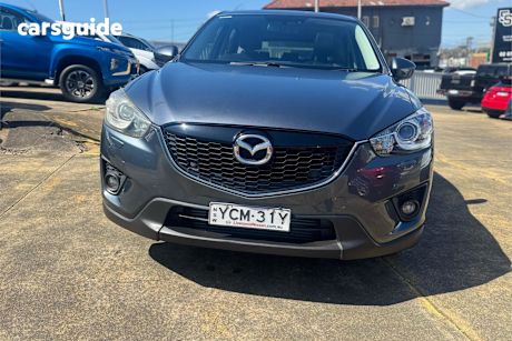 Grey 2012 Mazda CX-5 SUV GRAND TOURING 4WD