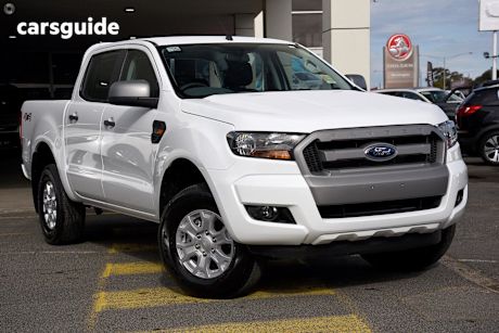 White 2018 Ford Ranger Ute Tray XLS 4X4